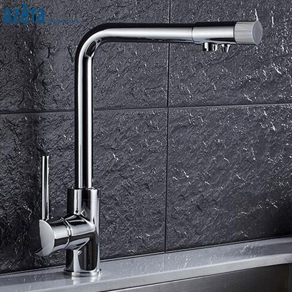 kitchen faucets azeta chrome plated water purification faucet drinking 3 way filter tap at9308
kitchen faucets azeta chrome plated water purification faucet drinking 3 way filter tap at9308