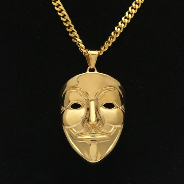 pendant necklaces v for vendetta special chain hip hop/punk women & men jewelry gold color wholesale rock jewellery, Silver
pendant necklaces v for vendetta special chain hip hop/punk women & men jewelry gold color wholesale rock jewellery, Silver
