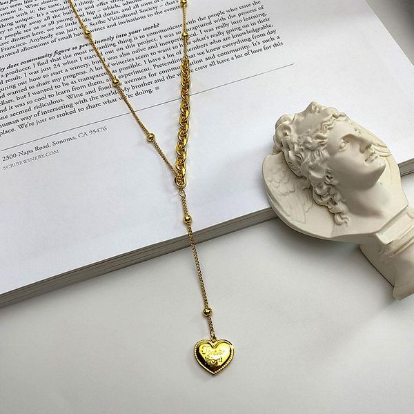 chains meyrroyu 925 sterling silver necklace fashion ladies couple heart chain pendant gold plated clavicle jewelry gift
chains meyrroyu 925 sterling silver necklace fashion ladies couple heart chain pendant gold plated clavicle jewelry gift