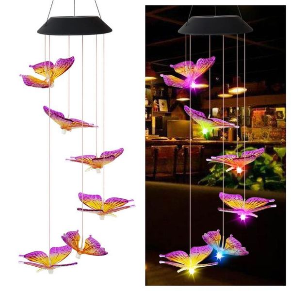 solar lamps colorful butterfly windchime lights ip65 waterproof lamp night light wind chime outdoor garden home decor
solar lamps colorful butterfly windchime lights ip65 waterproof lamp night light wind chime outdoor garden home decor