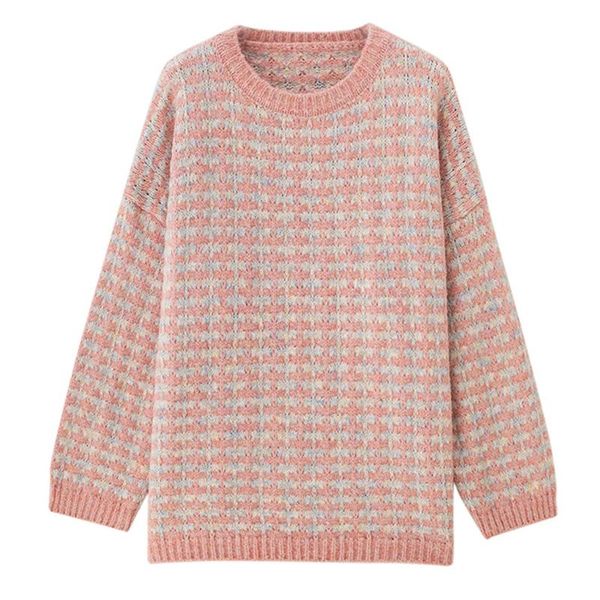 women's sweaters aecu autumn women geometric khaki knitted sweater casual lady plus size loose pullover female winter retro jumper, White;black
women's sweaters aecu autumn women geometric khaki knitted sweater casual lady plus size loose pullover female winter retro jumper, White;black