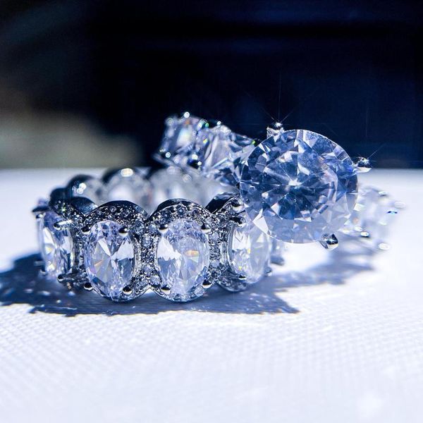 wedding rings luxury 2pcs/set ring size 5-11 inlay shiny cubic zircon fashion eternity jewelry for women engagement statement gift, Slivery;golden
wedding rings luxury 2pcs/set ring size 5-11 inlay shiny cubic zircon fashion eternity jewelry for women engagement statement gift, Slivery;golden