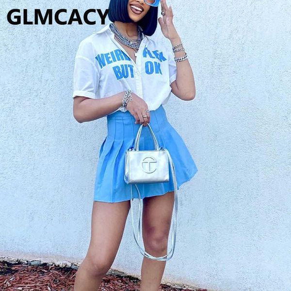 two piece sweet dress suits letter printed shirt & pleated mini skirt set 210702, White
two piece sweet dress suits letter printed shirt & pleated mini skirt set 210702, White