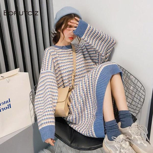 casual dresses eorutciz winter plus size 4xl sweater dress women knitting oversize autumn thick warm long sleeve fashion lm628, Black;gray
casual dresses eorutciz winter plus size 4xl sweater dress women knitting oversize autumn thick warm long sleeve fashion lm628, Black;gray
