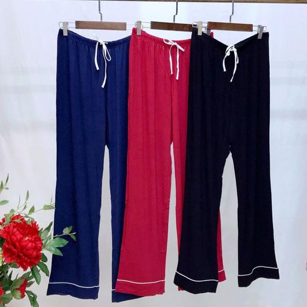 women's pants & capris wild spring and summer modal solid color plus size casual pajamas thin section edged with white loose trousers h, Black;white
women's pants & capris wild spring and summer modal solid color plus size casual pajamas thin section edged with white loose trousers h, Black;white