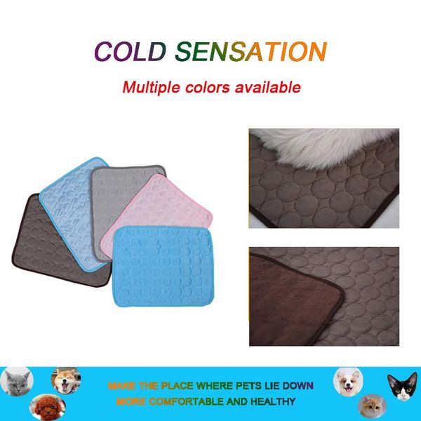 kennels & pens pet dog wummer cooling pad with reduced power ice silk breathable and comfortable non-toxic cool fabric mat for cats
kennels & pens pet dog wummer cooling pad with reduced power ice silk breathable and comfortable non-toxic cool fabric mat for cats