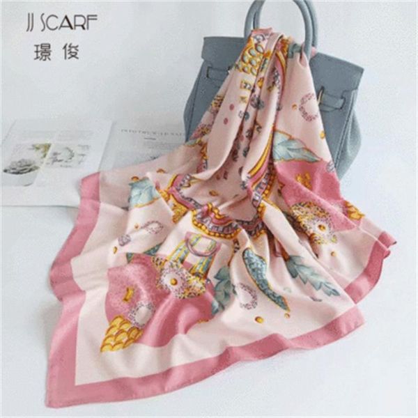 scarves fashion silk square scarf for women neck hair tie band bag warp soft neckerchief hijab headscarf female foulard 90*90cm, Blue;gray
scarves fashion silk square scarf for women neck hair tie band bag warp soft neckerchief hijab headscarf female foulard 90*90cm, Blue;gray