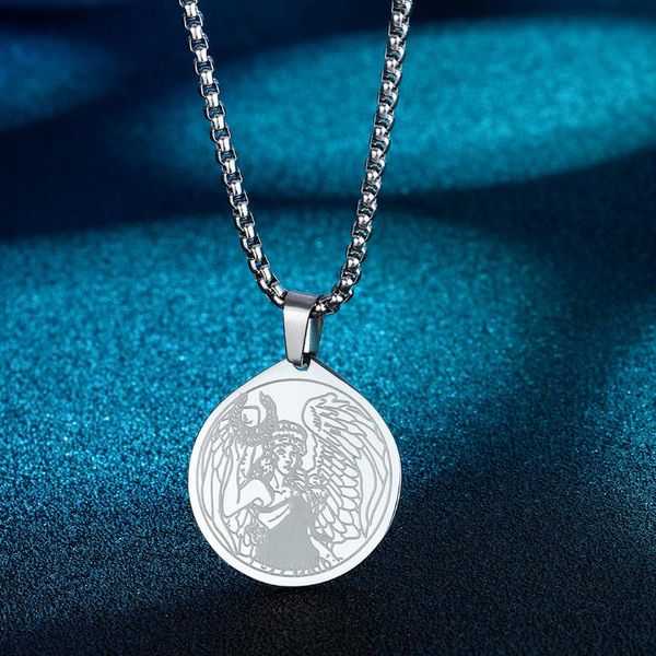 pendant necklaces ancient greek mythology neckalce for women the goddess of victory stainless steel jewelry vintage men necklace, Silver
pendant necklaces ancient greek mythology neckalce for women the goddess of victory stainless steel jewelry vintage men necklace, Silver