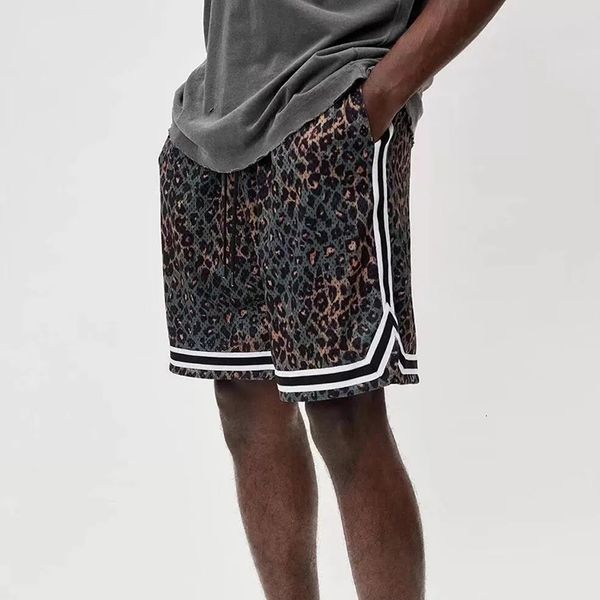 men's shorts high street vibe leopard print mens color block harajuku oversize summer short hip hop loose casual five point pants, White;black
men's shorts high street vibe leopard print mens color block harajuku oversize summer short hip hop loose casual five point pants, White;black