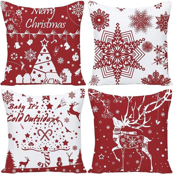 pillow case cojines y almohadas christmas cotton linen pillowcase cushion cover cushions sofa home decoration 4pcs 45x45cm
pillow case cojines y almohadas christmas cotton linen pillowcase cushion cover cushions sofa home decoration 4pcs 45x45cm