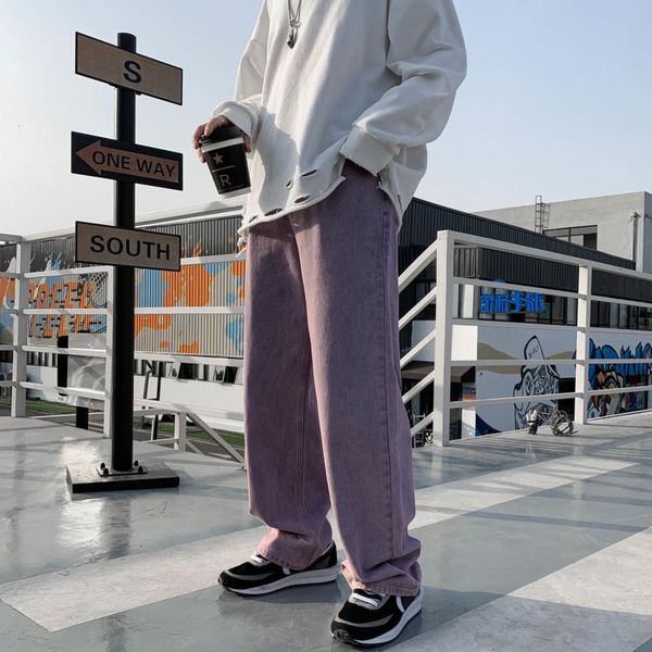 2021 wide-leg men's fashion retro casual jeans men streetwear hip-hop straight denim trousers mens s-2xl ivaf, Blue
2021 wide-leg men's fashion retro casual jeans men streetwear hip-hop straight denim trousers mens s-2xl ivaf, Blue