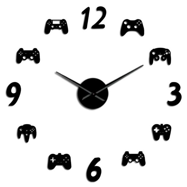 2021 new game controller video diy giant wall clock game joysticks stickers gamer wall a
2021 new game controller video diy giant wall clock game joysticks stickers gamer wall a