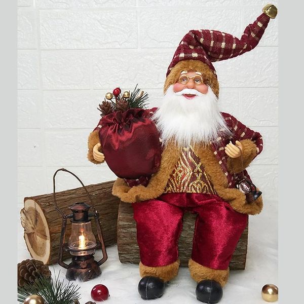 christmas decorations seated santa claus ornament colorful plush doll creative party supplies for home living room bedroom decor uacr
christmas decorations seated santa claus ornament colorful plush doll creative party supplies for home living room bedroom decor uacr