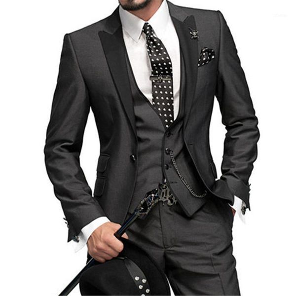 wedding party suit 3 pieces(jacket+pants+vest+tie) 2021 fashion custome homme groom tuxedos business groomsman men's suits & blazers, White;black
wedding party suit 3 pieces(jacket+pants+vest+tie) 2021 fashion custome homme groom tuxedos business groomsman men's suits & blazers, White;black