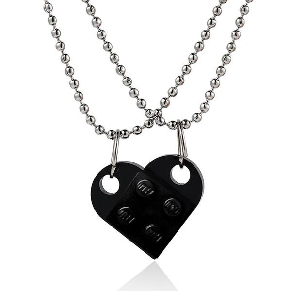 pendant necklaces brick heart le go necklace for women men girl boy couples valentine day gift harajuku style egirl puzzle colorful, Silver
pendant necklaces brick heart le go necklace for women men girl boy couples valentine day gift harajuku style egirl puzzle colorful, Silver