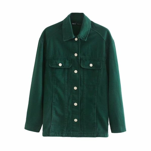 women's jackets clothing autumn the shirt lapel commute casual street fashion all-match travel green cowboy jacket harajuku coat, Black;brown
women's jackets clothing autumn the shirt lapel commute casual street fashion all-match travel green cowboy jacket harajuku coat, Black;brown