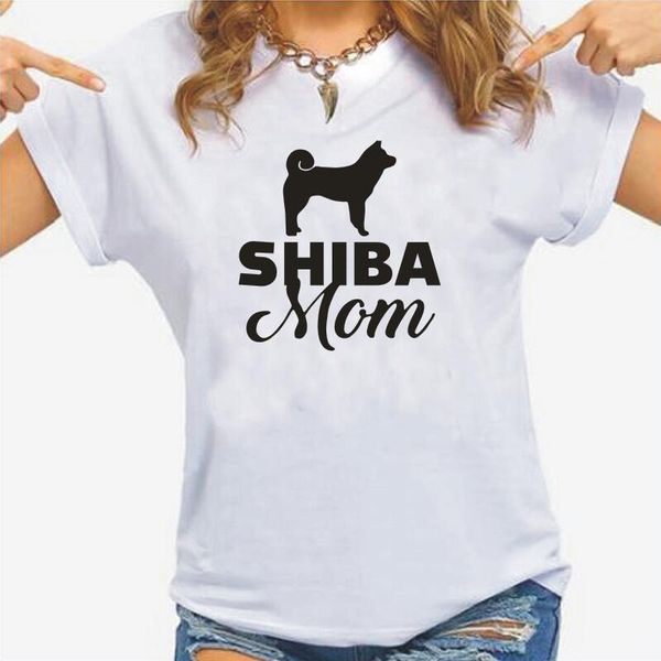 women's t-shirt harajuku shirt dog lover graphic tee femme casual plus size shiba inu mom short sleeve t women camisas de mujer, White
women's t-shirt harajuku shirt dog lover graphic tee femme casual plus size shiba inu mom short sleeve t women camisas de mujer, White