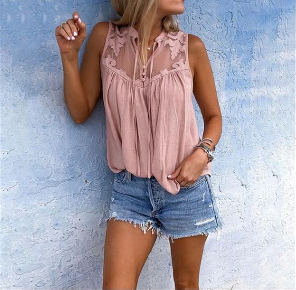 casual shirt fashion womens and blouses sleeveless lace patchwork blouses woman 2019 loose lady blusa feminina sj1914m, White
casual shirt fashion womens and blouses sleeveless lace patchwork blouses woman 2019 loose lady blusa feminina sj1914m, White