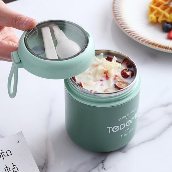 dinnerware sets outdoor travel leakproof stainless steel picnic thermal insulated with spoon bento portable container lunch box soup
dinnerware sets outdoor travel leakproof stainless steel picnic thermal insulated with spoon bento portable container lunch box soup