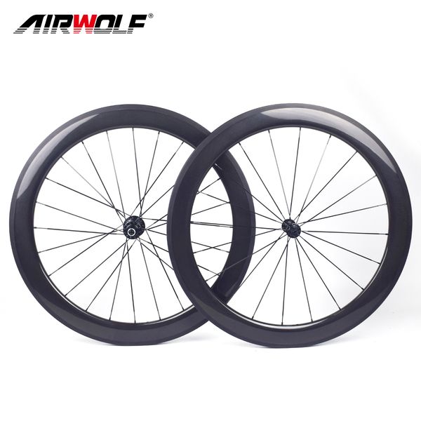 airwolf full carbon fiber 700c road bike wheel quick release bicycle wheels bikes wheelset rim brake clincher tubular tubeless
airwolf full carbon fiber 700c road bike wheel quick release bicycle wheels bikes wheelset rim brake clincher tubular tubeless