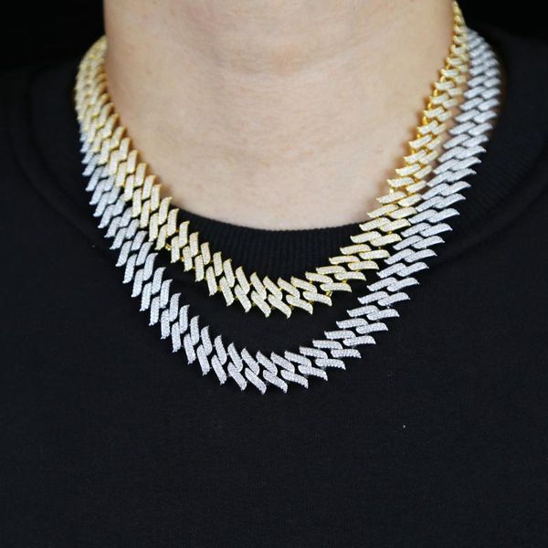 15mm width big heavy hip hop bling men boy jewelry iced out bling cz two row cubic zirconia rock punk cuban chain necklace, Golden;silver
15mm width big heavy hip hop bling men boy jewelry iced out bling cz two row cubic zirconia rock punk cuban chain necklace, Golden;silver
