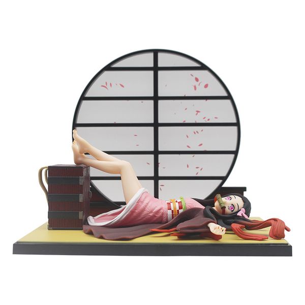 Demon Slayer Anime Figure 15cm Sleeping Kamado Nezuko Lying PVC Action Figure Toy Kimetsu no Yaiba Collectible Model Doll Gifts
Demon Slayer Anime Figure 15cm Sleeping Kamado Nezuko Lying PVC Action Figure Toy Kimetsu no Yaiba Collectible Model Doll Gifts
