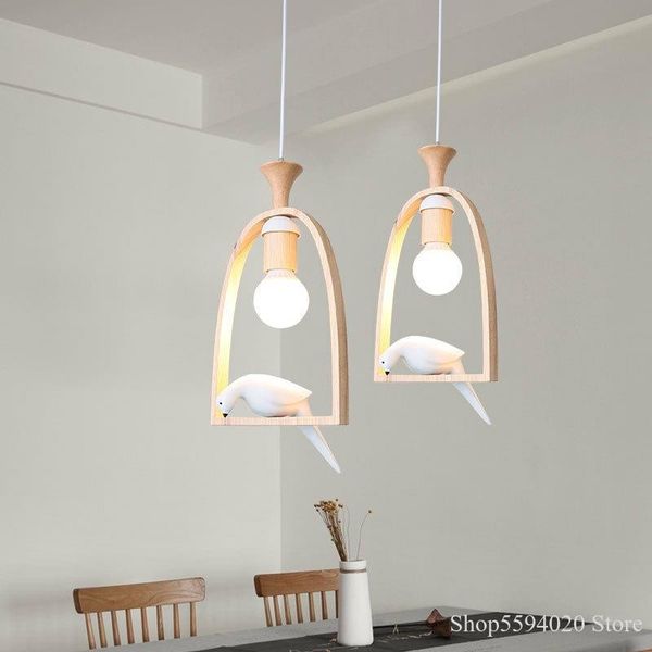 nordic wooden bird chandelier lights creative warm romantic restaurant living room pendant lamp bird light hanging lamp suspendu
nordic wooden bird chandelier lights creative warm romantic restaurant living room pendant lamp bird light hanging lamp suspendu