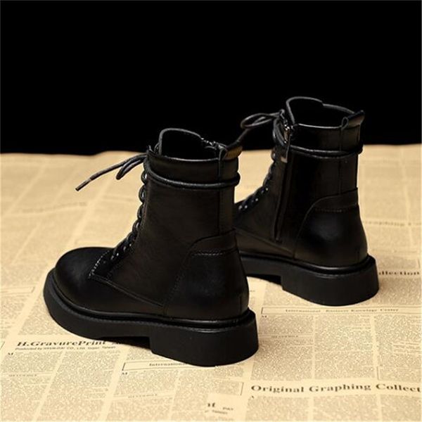 femmes bottes cheville chaussures automne hiver pu cuir peluche chaud à lacets talons bas femme mode couture pompes dames 2020 femme, Black
femmes bottes cheville chaussures automne hiver pu cuir peluche chaud à lacets talons bas femme mode couture pompes dames 2020 femme, Black