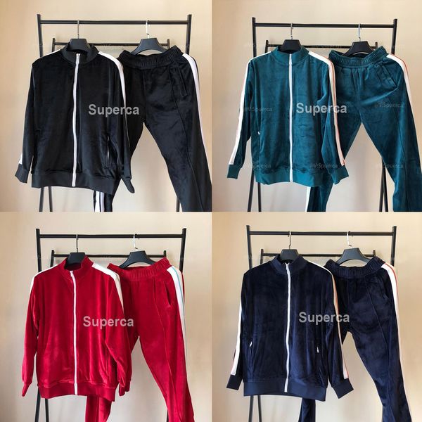 man designers clothes 20ss velvet mens tracksuit men women jacket hoodie with pants men s clothing sport hoodies tracksuits mens winter coat, Gray
man designers clothes 20ss velvet mens tracksuit men women jacket hoodie with pants men s clothing sport hoodies tracksuits mens winter coat, Gray