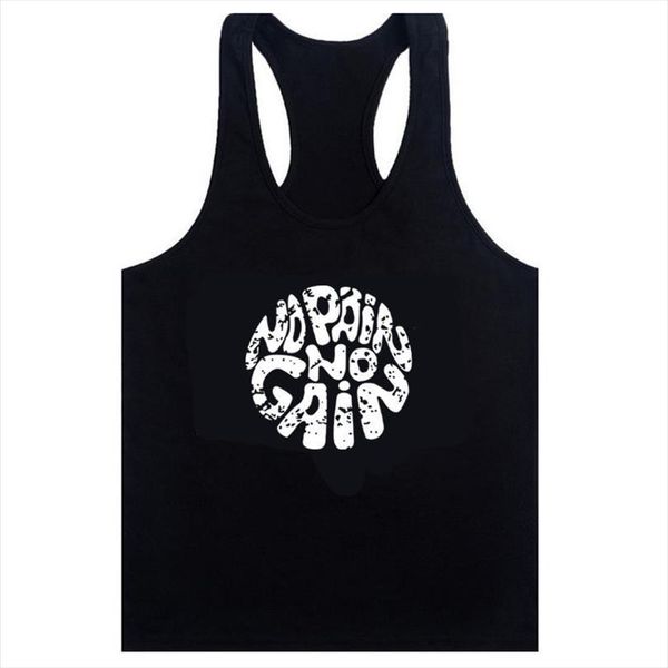 no pain gain printing bodybuilding mens stringer tank men gym shirt fitness tankclothing 100% cotton, White;black
no pain gain printing bodybuilding mens stringer tank men gym shirt fitness tankclothing 100% cotton, White;black