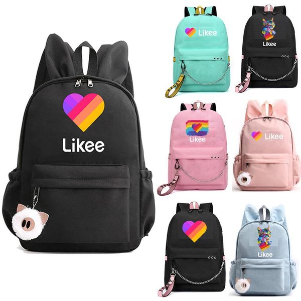 backpack 3d "likee 1 (like video)" backpacks for school teenagers girls russia likee app funny casual shoulder bag heart travel
backpack 3d "likee 1 (like video)" backpacks for school teenagers girls russia likee app funny casual shoulder bag heart travel
