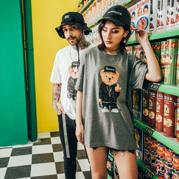 2021 new men women t-shirt bear print fashion streetwear 3d printing tee hip-hop clothing drop ship d4qg, White;black
2021 new men women t-shirt bear print fashion streetwear 3d printing tee hip-hop clothing drop ship d4qg, White;black