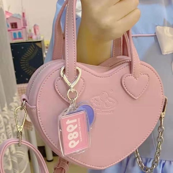 evening bags 2021 mini pink bag accessories hand-held crossbody for women heart-shaped solid ribbon pendant tote
evening bags 2021 mini pink bag accessories hand-held crossbody for women heart-shaped solid ribbon pendant tote