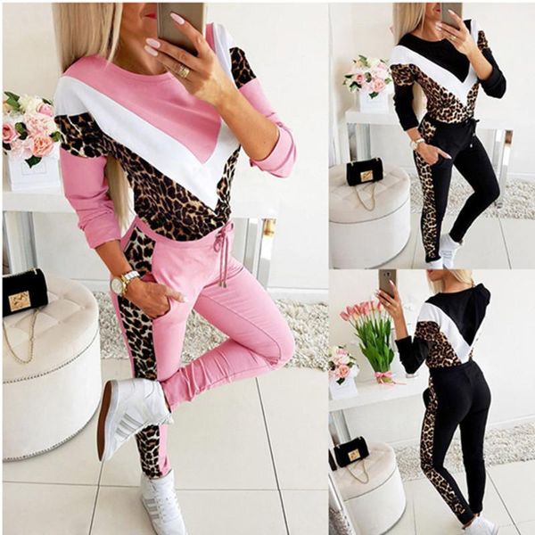 women's tracksuits tracksuit women long sleeve two piece set outfits color matching drawstring design stripe print +leopard pocket pant, Gray
women's tracksuits tracksuit women long sleeve two piece set outfits color matching drawstring design stripe print +leopard pocket pant, Gray