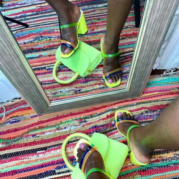 dress shoes summer fashion women sandals platform square high heel mix color transparent peep toe beach female ladies zapatos de mujer, Black
dress shoes summer fashion women sandals platform square high heel mix color transparent peep toe beach female ladies zapatos de mujer, Black