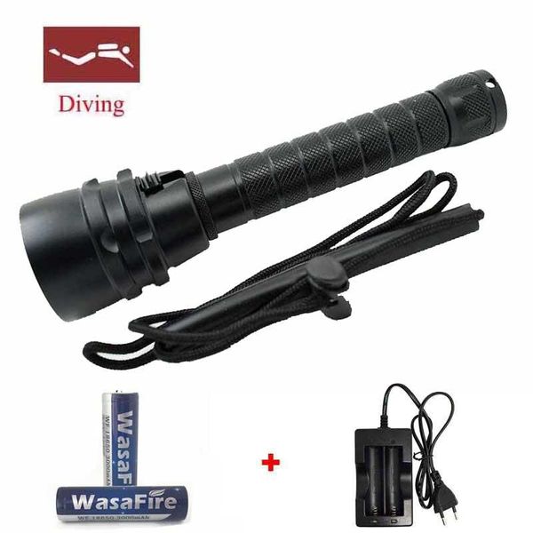 flashlights torches 5* xm-l2 diving powerful 10000lm scuba torch waterproof underwater 100m 18650 dive lanterna for camping hunting
flashlights torches 5* xm-l2 diving powerful 10000lm scuba torch waterproof underwater 100m 18650 dive lanterna for camping hunting