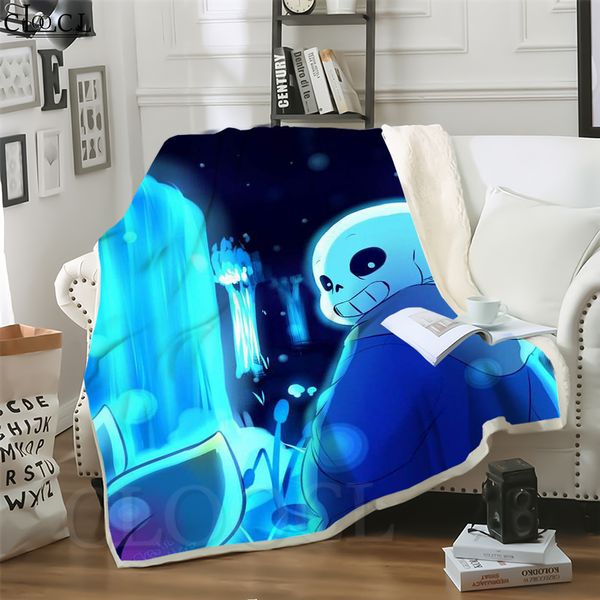 cloocl game undertale sans 3d print casual style air conditioning blanket sofa teens bedding throw blankets plush quilt
cloocl game undertale sans 3d print casual style air conditioning blanket sofa teens bedding throw blankets plush quilt