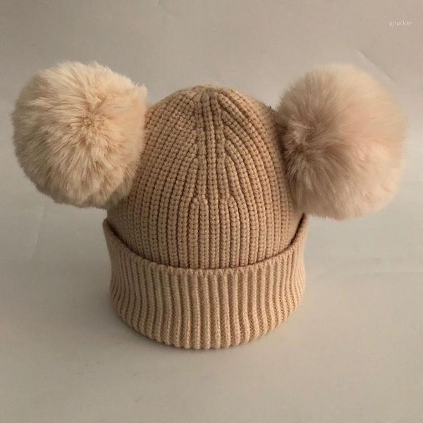 beanie/skull caps casual winter hats two pompoms knitted for women girl children spring solid wool cotton warm skullies beanies1, Blue;gray
beanie/skull caps casual winter hats two pompoms knitted for women girl children spring solid wool cotton warm skullies beanies1, Blue;gray