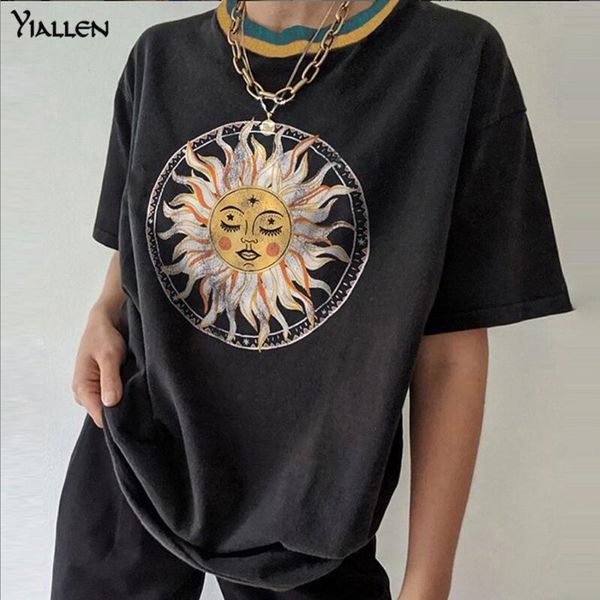 women's t-shirt yiallen sun print ladies harajuku style summer y2k short-sleeved gothic casual comfortable home play party 2021, White
women's t-shirt yiallen sun print ladies harajuku style summer y2k short-sleeved gothic casual comfortable home play party 2021, White