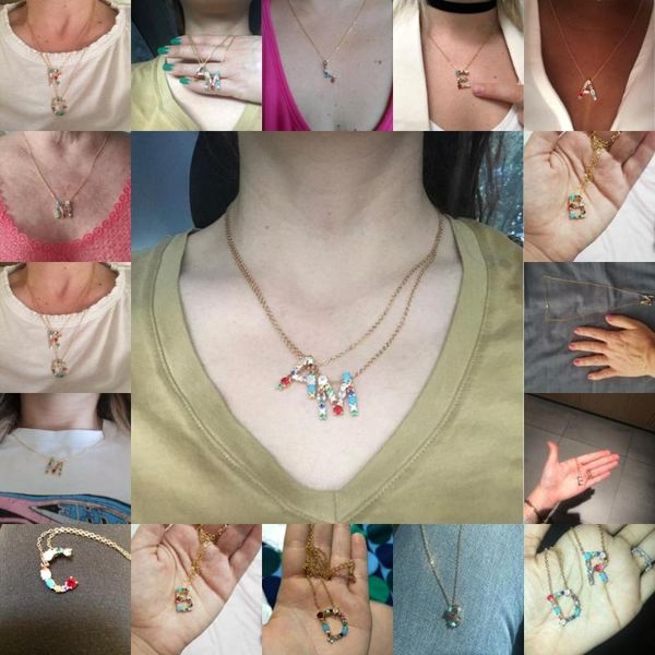 pendant necklaces alphabet initial necklace multicolor cubic zirconia letter for women men chain collar collier collares de moda 2021 z4, Silver
pendant necklaces alphabet initial necklace multicolor cubic zirconia letter for women men chain collar collier collares de moda 2021 z4, Silver