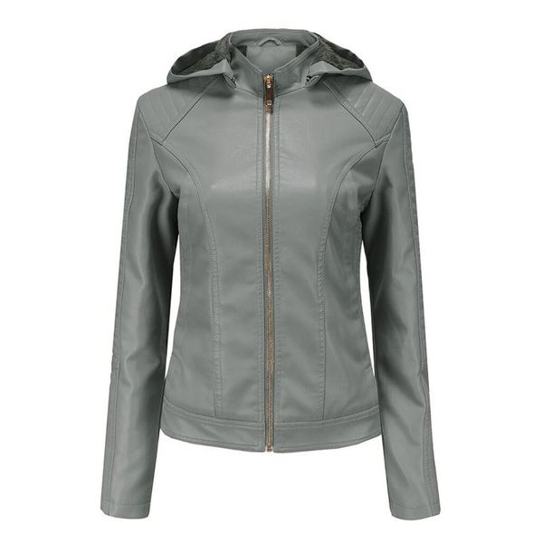 women's pu leather cotton hooded casual stylish solid street wear motor biker thicken ladies jackets long sleeve coats work wear, Black;brown
women's pu leather cotton hooded casual stylish solid street wear motor biker thicken ladies jackets long sleeve coats work wear, Black;brown