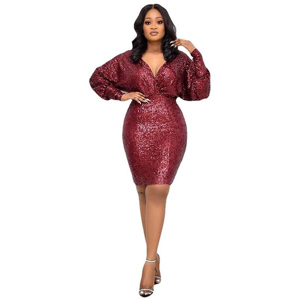 casual dresses women dress fashion sequined v-neck package hip pencil autumn long sleeve for vestido donsignet, Black;gray
casual dresses women dress fashion sequined v-neck package hip pencil autumn long sleeve for vestido donsignet, Black;gray