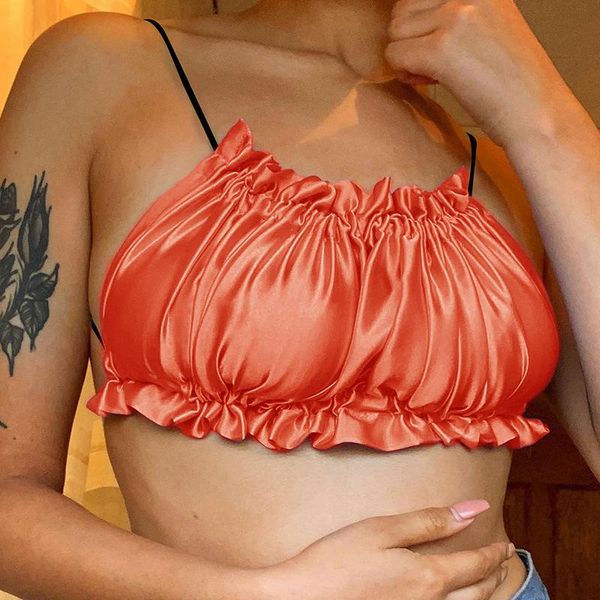 women's tanks & camis 2021 style girls female lingerie solid color sleeveless blouse vest for women pink, White
women's tanks & camis 2021 style girls female lingerie solid color sleeveless blouse vest for women pink, White