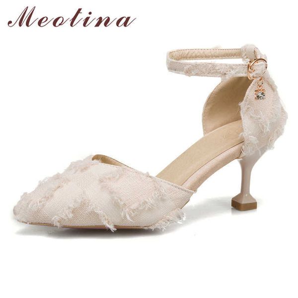 meotina ankle strap women shoes high heel two-piece shoes pointed toe stiletto heels buckle footwear lady summer beige black 210608
meotina ankle strap women shoes high heel two-piece shoes pointed toe stiletto heels buckle footwear lady summer beige black 210608