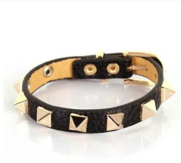 bangle lovely fashion star style women's punk bracelet and candy multicolour women strap rivet for gift 8z68r, Black
bangle lovely fashion star style women's punk bracelet and candy multicolour women strap rivet for gift 8z68r, Black