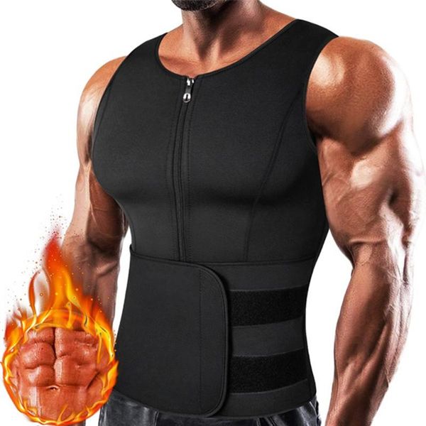 neoprene sauna suit for men waist trainer corset vest zipper slimming body shaper with adjustable tank faja shapewear, Black;brown
neoprene sauna suit for men waist trainer corset vest zipper slimming body shaper with adjustable tank faja shapewear, Black;brown