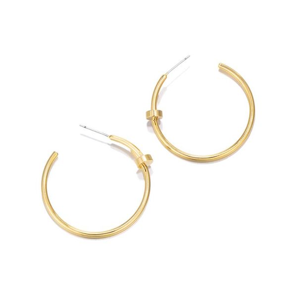hoop & huggie zoshi trendy fashion metal earring for woman 2021 gold color silver plated pins statement earrings brincos femme, Golden;silver
hoop & huggie zoshi trendy fashion metal earring for woman 2021 gold color silver plated pins statement earrings brincos femme, Golden;silver