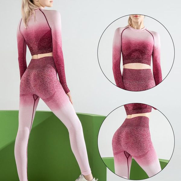 yoga outfits women seamless set fitness sportswear gym clothing crop shirt high waist running leggings workout push up pants tights, White;red 
yoga outfits women seamless set fitness sportswear gym clothing crop shirt high waist running leggings workout push up pants tights, White;red