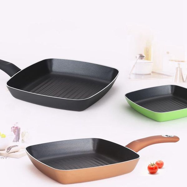 frying pan pan striped steak frying omelette pancake gas cooker household flat non-stick cookware kitchen pots pans wok
frying pan pan striped steak frying omelette pancake gas cooker household flat non-stick cookware kitchen pots pans wok