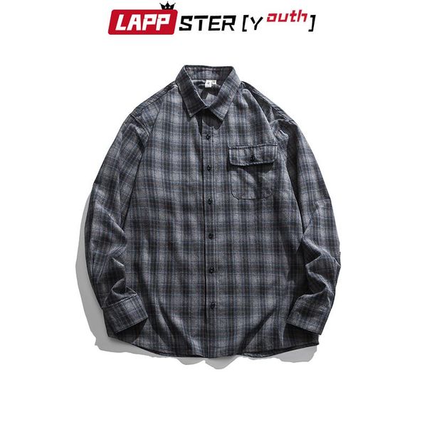 men's casual shirts -youth men button up collared vintage harajuku 2022 mens streetwear kawaii cotton male causal kpop, White;black
men's casual shirts -youth men button up collared vintage harajuku 2022 mens streetwear kawaii cotton male causal kpop, White;black